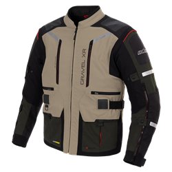 Moto bunda Buse Gravel XR šedá