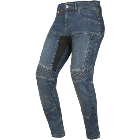 Kalhoty, jeansy 505, AYRTON, dámské (slim fit, sepraná modrá) 2025