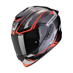 Moto přilba SCORPION EXO-1400 EVO II AIR ACCORD šedo/červená