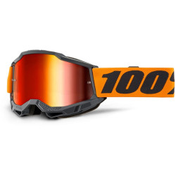 ACCURI 2, 100% brýle Orange, červené plexi