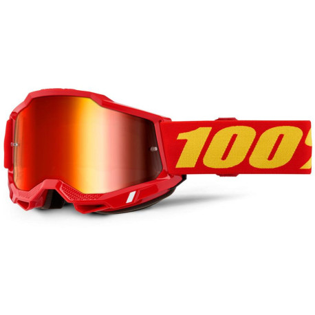 ACCURI 2, 100% brýle Červené, červené plexi