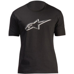 Triko AGELESS SHADOW CSF, ALPINESTARS (černá/bílá)