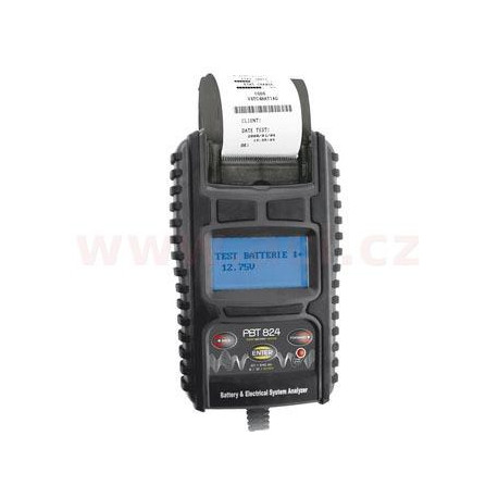 Tester bateriíí s tiskárnou 12/24 V PBT824
