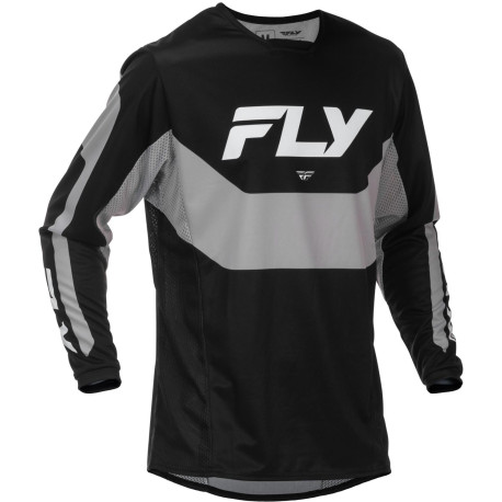 Dres KINETIC, FLY RACING - USA 2026 (černá/šedá)