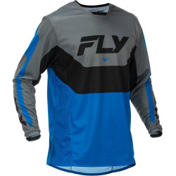 Dres KINETIC, FLY RACING - USA 2026 (modrá/šedá/černá)