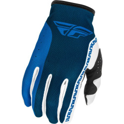 Rukavice LITE, FLY RACING - USA 2026 (modrá/bílá)