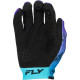 Rukavice LITE OUTLINE, FLY RACING - USA 2026 (fialová/modrá/černá)