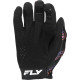 Rukavice LITE OUTLINE, FLY RACING - USA 2026 (černá/červená/fialová)