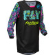 Dres KINETIC MUTANT, FLY RACING - USA 2026 dětské (černá/multi color)
