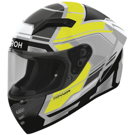 Přilba CONNOR Ego, AIROH (žlutá fluo lesklá) 2026