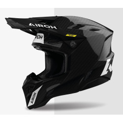 Přilba AVIATOR Factory FIM Carbon, AIROH (lesklá) 2026