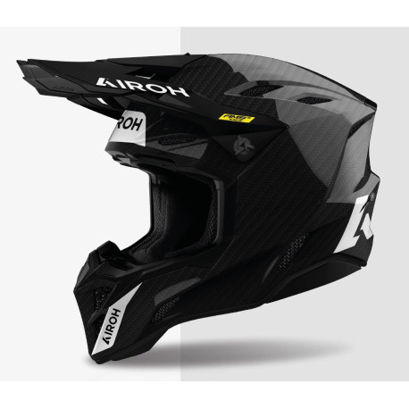 Přilba AVIATOR Factory FIM Carbon, AIROH (lesklá) 2026