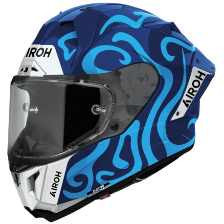 Přilba GP800 Swain, AIROH (modrá lesklá) 2026