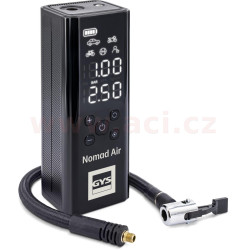 Akumulátorový kompresor GYS NOMAD 3v1,kompresor, powerbanka, LED