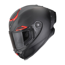 Moto přilba SCORPION EXO-RACE AIR solid matná černo/červená