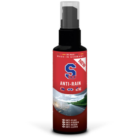 S100 Anti-Rain včetně utěrky z mikrovlákna 100 ml