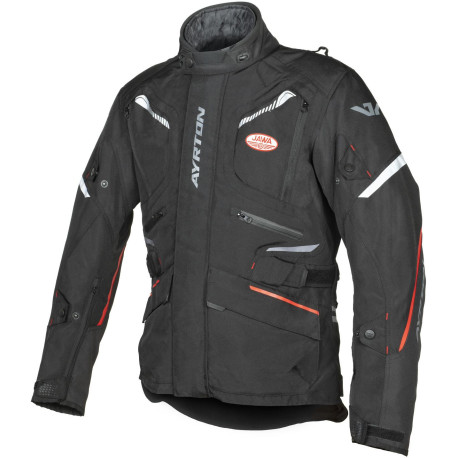 Bunda Trail Jawa, AYRTON (černá/červená) 2026