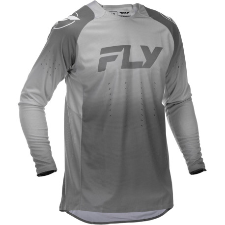 Dres EVOLUTION, FLY RACING - USA 2026 (bílá/šedá)