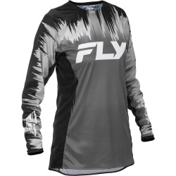 Dres LITE, FLY RACING - USA 2026 dámské (černá/šedá/bílá)