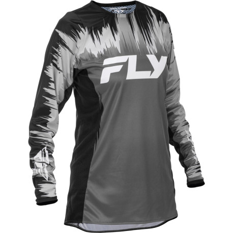 Dres LITE, FLY RACING - USA 2026 dámské (černá/šedá/bílá)