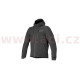 Bunda DOMINO TECH HOODIE, ALPINESTARS (černá) 2026