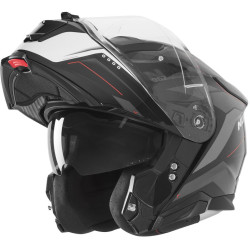 Přilba N967 CONQUER, NOX (černá matná, bílá, červená) 2026