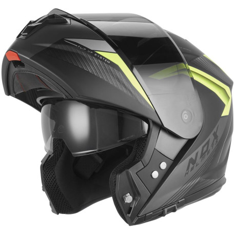 Přilba N968 SHIFT, NOX (černá matná, žlutá fluo) 2026