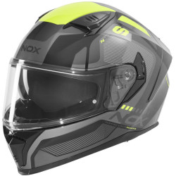 Přilba N402 MENTOR, NOX (černá, žlutá fluo) 2026