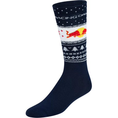 Ponožky Red Bull Ring - vánoční edice (modré, UNI velikost)