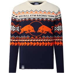 Svetr - vánoční edice, RED BULL KTM (modrá,oranžová)