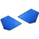 HJC boční kryty i80 Solid semi flat metallic blue