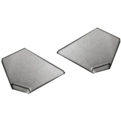 HJC boční kryty i80 Solid semi flat titanium