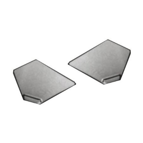 HJC boční kryty i80 Solid semi flat titanium
