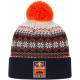 čepice - vánoční edice Red Bull KTM (modrá, oranžová)