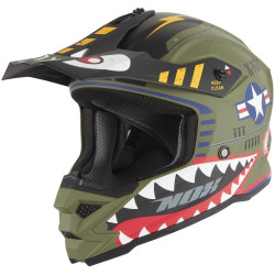 Přilba N761 FLY FIGHTER, NOX, dětská (khaki, více bar.) 2026