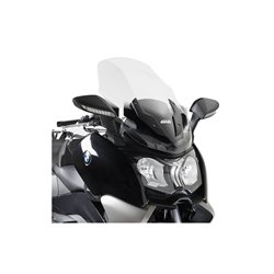 Plexi GIVI BMW C 650 GT (12-20) s ochranou rukou - VÝPRODEJ