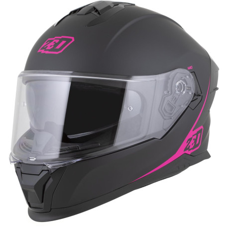 Přilba K40, ZED (černá matná/růžová) 2026