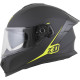 Přilba K40, ZED (černá matná/žlutá fluo) 2026