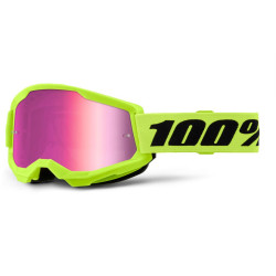 STRATA 2 JUNIOR, neon Žluté, růžové plexi