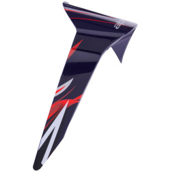 Aerodynamický spoiler pro přilby SUPERTECH R10 FLYTE standardní profil, ALPINESTARS (modrá/červená/bílá matná)