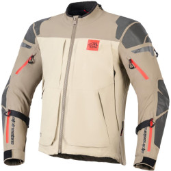 Bunda NAZCA 3L GORE-TEX PRO, ALPINESTARS (světle hnědá/písková/oranžová/černá) 2026