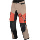 Kalhoty HALO PRO DRYSTAR XF, ALPINESTARS (světle hnědá/tmavě oranžová/černá) 2026