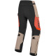 Kalhoty HALO PRO DRYSTAR XF, ALPINESTARS (světle hnědá/tmavě oranžová/černá) 2026