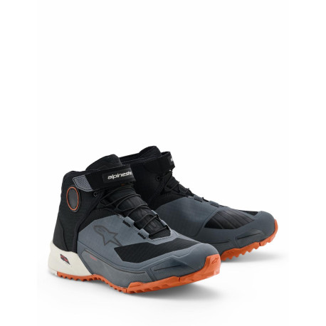 Boty CR-X DRYSTAR, ALPINESTARS (černá/tmavě šedá/oranžová) 2026