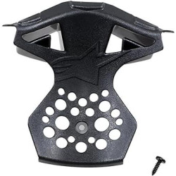 Vnitřní díl krytu bradové ventilace pro přilby SUPERTECH S-M10, ALPINESTARS (černá, verze ECE 22.06)