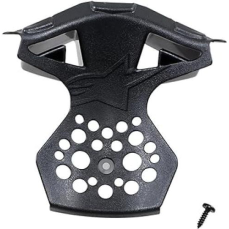 Vnitřní díl krytu bradové ventilace pro přilby SUPERTECH S-M10, ALPINESTARS (černá, verze ECE 22.06)