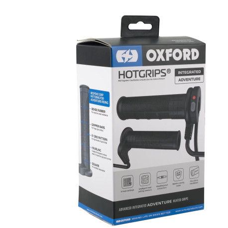 Vyhřívané gripy HotGrips Advanced Integrated Adventure, OXFORD