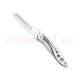 LEATHERMAN SKELETOOL KBx SILVER - zavírací nůž s otvírákem lahví, kombinovaná čepel