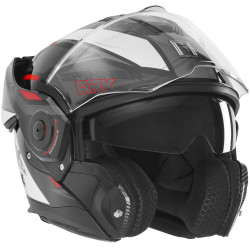 Přilba SPINNER ARK, NOX PREMIUM (černá,bílá,červená) 2026