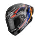 Moto přilba SCORPION EXO-RACE AIR MOVE ON FIM2 černo/modro/oranžová